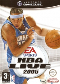 NBA Live 2005 Box Art