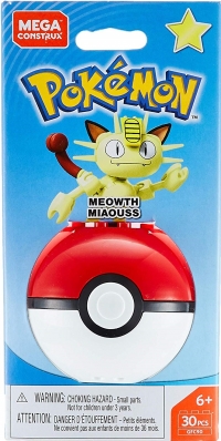Mega Construx Pokémon Meowth/Miaouss (All-Stars) Box Art