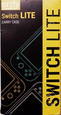 Orzly Switch Lite Carry Case - Yellow Edition Box Art