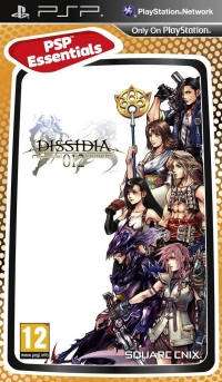 Dissidia 012 Final Fantasy - PSP Essentials Box Art