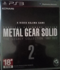 Metal Gear Solid: The Legacy Collection 2 Box Art