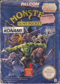 Monster In My Pocket [DE] Box Art