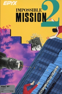 Impossible Mission 2 Box Art
