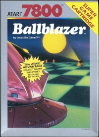 Ballblazer (red end label) Box Art