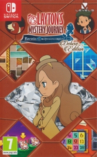 Layton's Mystery Journey: Katrielle en het miljonairscomplot - Deluxe Edition Box Art
