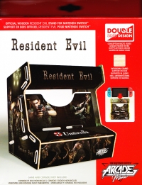 Arcade Mini Wooden Stand - Resident Evil Box Art