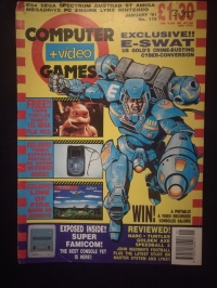 Computer + Video Games Issue 110 Box Art