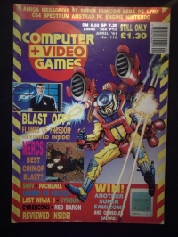 Computer + Video Games Issue 113 Box Art