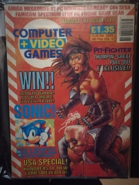 Computer + Video Games Issue 117 Box Art