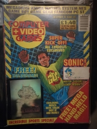 Computer + Video Games Issue 121 Box Art