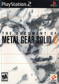 Document of Metal Gear Solid 2, The Box Art