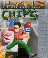 Chip's Challenge (Atari cart stamp) Box Art