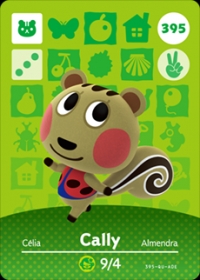 Animal Crossing - #395 Cally [NA] Box Art