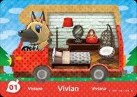 Animal Crossing - Welcome amiibo #01 Vivian [NA] Box Art