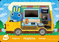 Animal Crossing - Welcome amiibo #02 Hopkins [NA] Box Art