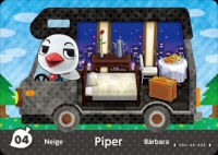 Animal Crossing - Welcome amiibo #04 Piper [NA] Box Art