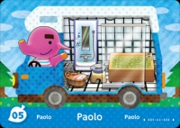 Animal Crossing - Welcome amiibo #05 Paolo [NA] Box Art