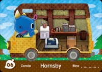 Animal Crossing - Welcome amiibo #06 Hornsby [NA] Box Art
