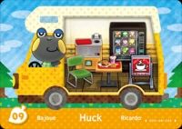 Animal Crossing - Welcome amiibo #09 Huck [NA] Box Art