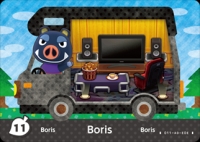 Animal Crossing - Welcome amiibo #11 Boris [NA] Box Art
