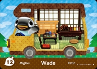 Animal Crossing - Welcome amiibo #12 Wade [NA] Box Art