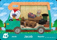 Animal Crossing - Welcome amiibo #18 Jacob [NA] Box Art