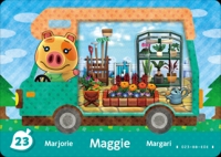 Animal Crossing - Welcome amiibo #23 Maggie [NA] Box Art