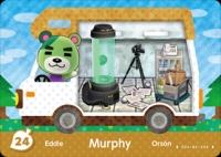 Animal Crossing - Welcome amiibo #24 Murphy [NA] Box Art