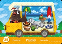 Animal Crossing - Welcome amiibo #25 Plucky [NA] Box Art