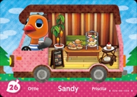 Animal Crossing - Welcome amiibo #26 Sandy [NA] Box Art