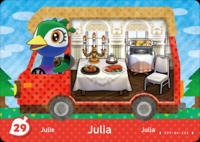 Animal Crossing - Welcome amiibo #29 Julia  [NA] Box Art