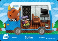 Animal Crossing - Welcome amiibo #38 Spike [NA] Box Art
