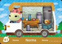Animal Crossing - Welcome amiibo #41 Norma [NA] Box Art