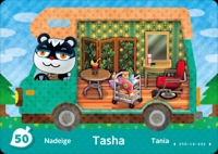 Animal Crossing - Welcome amiibo #50 Tasha [NA] Box Art