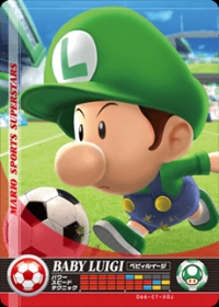Mario Sports Superstars - Baby Luigi (Soccer) [NA] Box Art