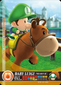 Mario Sports Superstars - Baby Luigi (Horse Racing) [NA] Box Art