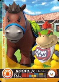 Mario Sports Superstars - Bowser Jr. (Horse Racing) [NA] Box Art