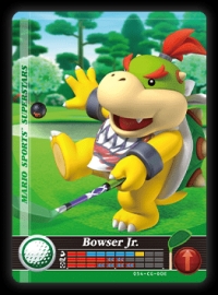 Mario Sports Superstars - Bowser Jr. (Golf) [NA] Box Art