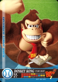Mario Sports Superstars - Donkey Kong (Baseball) [NA] Box Art