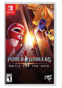 Saban's Power Rangers: Battle for the Grid (Red Ranger vs. Goldar) Box Art