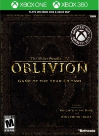 Elder Scrolls IV, The: Oblivion: Game of the Year Edition - Greatest Hits Box Art