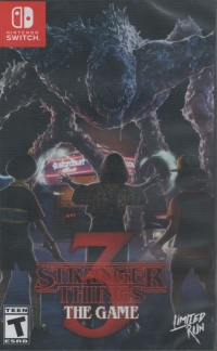 Stranger Things 3: The Game (The Spider Monster cover) Box Art