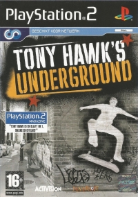 Tony Hawk's Underground [NL] Box Art
