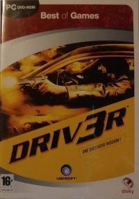 Driv3r - Best of Games Box Art