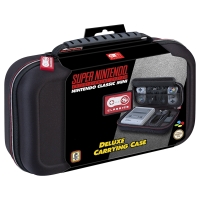 Nintendo Classic Mini: Super Nintendo Entertainment System Deluxe Carrying Case Box Art