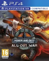 Honor and Duty: All Out War Box Art