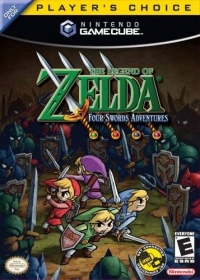 Legend of Zelda, The: Four Swords Adventures - Player's Choice Box Art