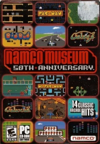 Namco Museum 50th Anniversary Box Art