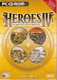 Heroes of Might and Magic IV (Contains Bonus) Box Art