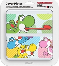 New Nintendo 3DS Cover Plates No.028 - Yoshis Game Box Art